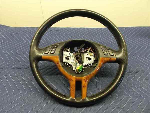 2000-2003 bmw x5 steering wheel leather oem lkq