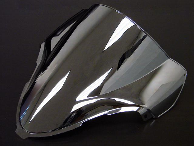 Chrome windshield windscreen for suzuki gsxr 1300 hayabusa 07 06 05 04 03 02 01 