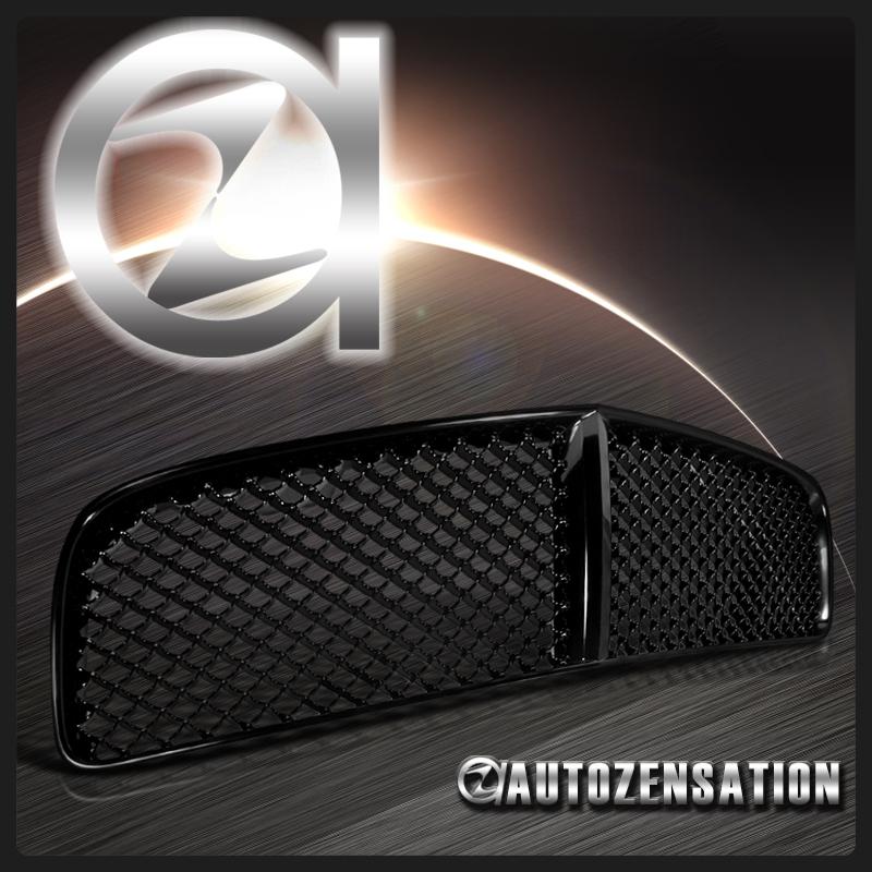 05-10 dodge charger black front hood mesh honeycomb grill grille