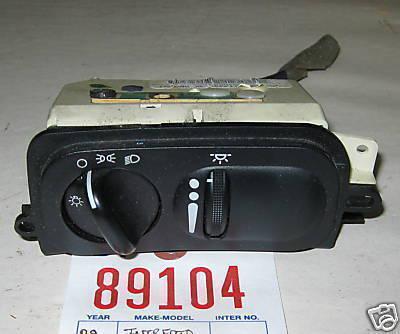 Dodge 00 intrepid headlight/headlamp switch black 2000