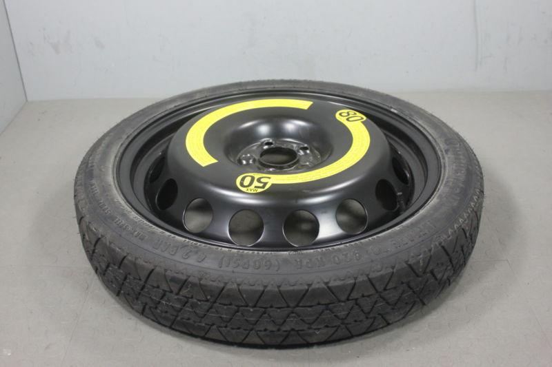 2000-2006 audi tt 18" 18x3.5 18x3 1/2 5x100 pattern wheel oem compact spare tire