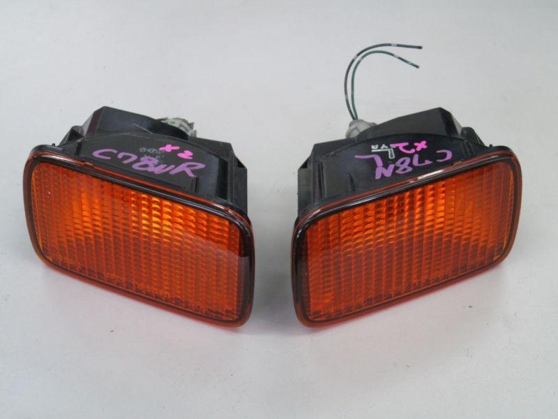 [c78n] jdm:nissan:skyline:er34:bumper winker lights x2set