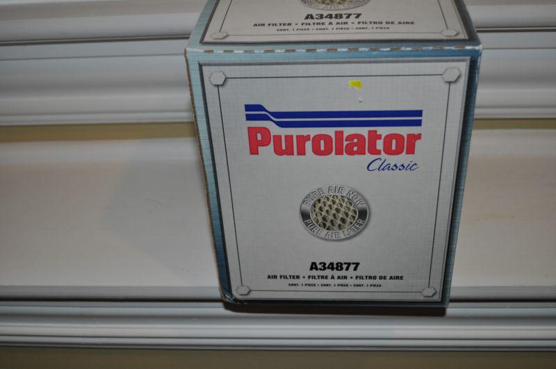 Purolator classic a34877 air filter