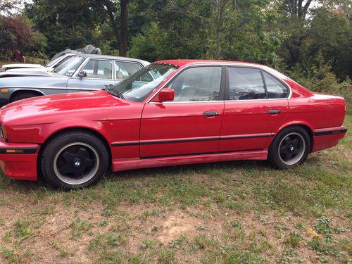 89-95 bmw e34 ac schnitzer oz racing wheels and new tires ultra rare 525 535 540