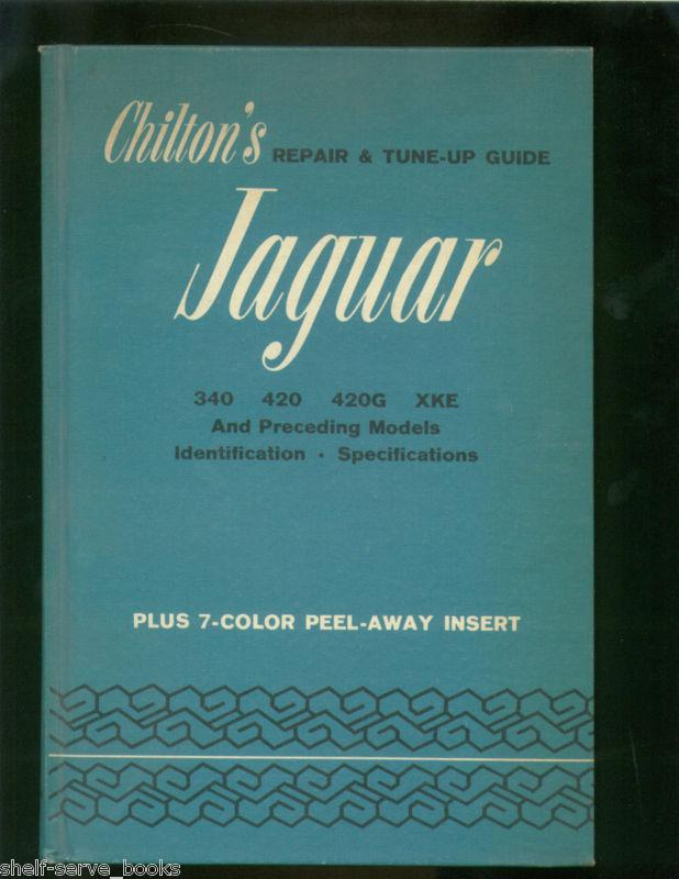 [1971] chilton's repair & tune-up guide: jaguar