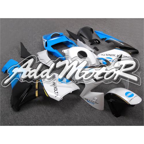 Injection molded fit cbr600rr 03 04 blue white black fairing 63n17