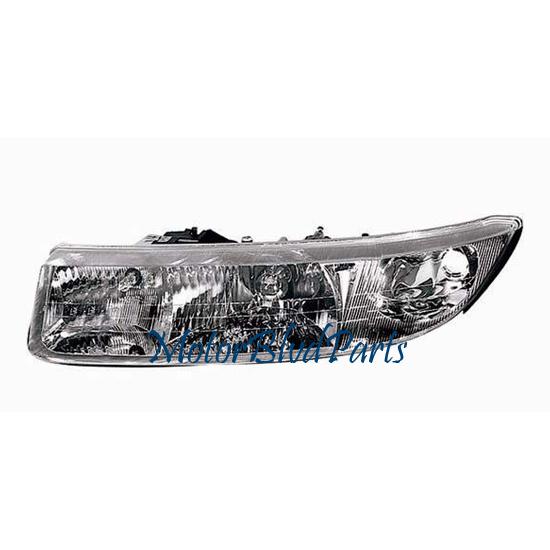 97-00 saturn s series cpe headlight driver left side lh