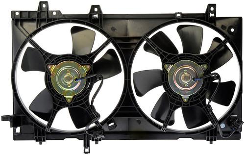 Dual fan assy 2007-03 subaru forester w/o turbo platinum# 2110129