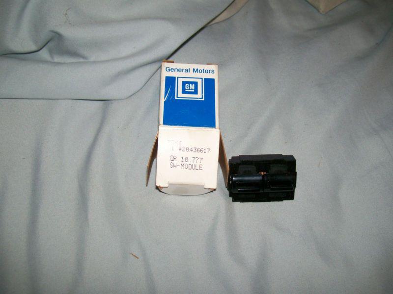 Gm power window switch # 20436617 nib nos (a)