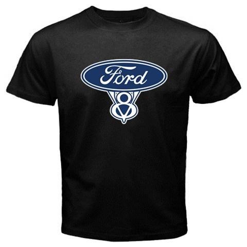 Ford v8 flathead 1950 mustang shelby vintage racing new t-shirt