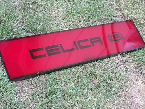 Rare 77-81 toyota celica liftback reflective center panel