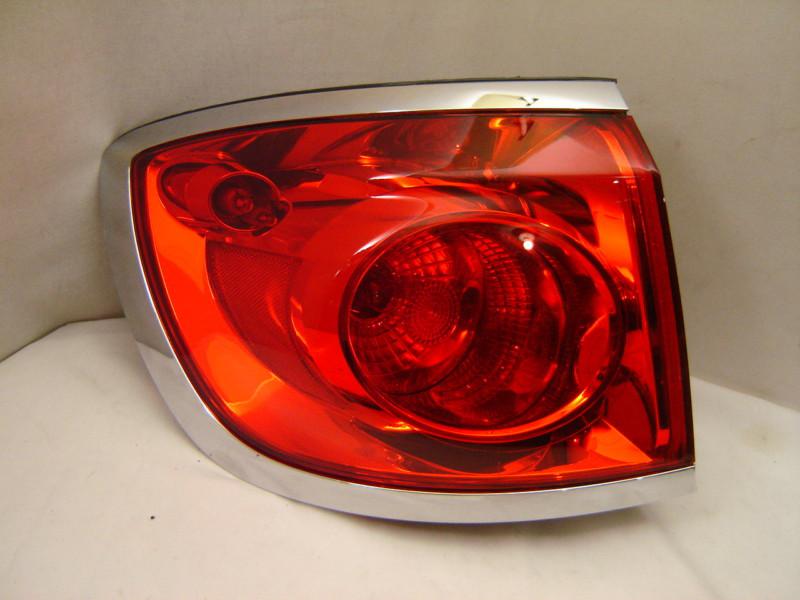 Buick enclave left tail light 08 09 10 oem