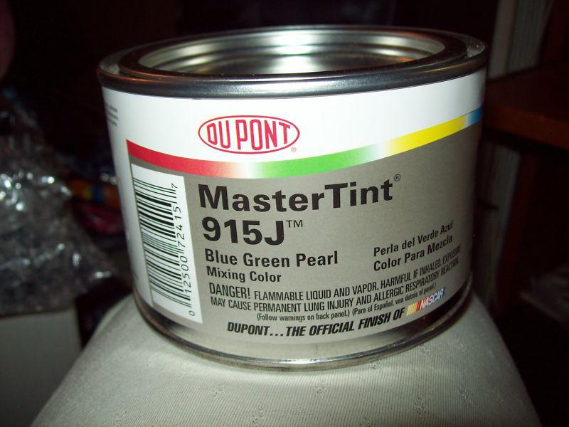 Brand new dupont master tint 915j blue green pearl