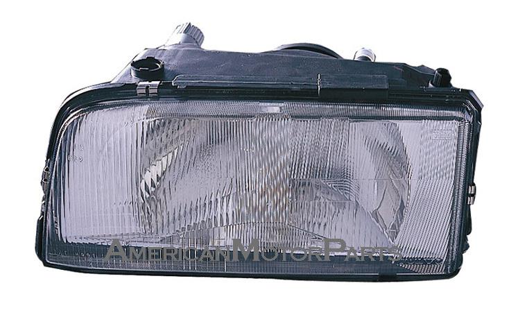 Depo driver & passenger replacement headlight single bulb type 93-97 volvo 850