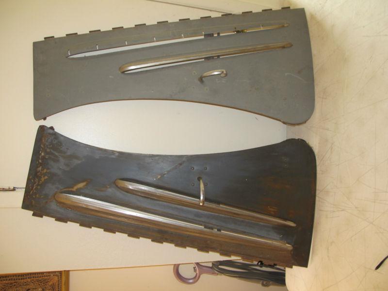 1936 chevrolet car hood side panels only