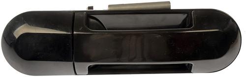 Ext door handle front right, black smooth platinum# 1230218