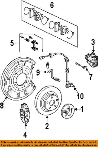 Mercedes-benz-mb oem 2304230712 disc brake rotor/rear brake rotor/disc