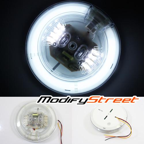 White ccfl interior light dome/wall lamp super bright 12v lights up the car