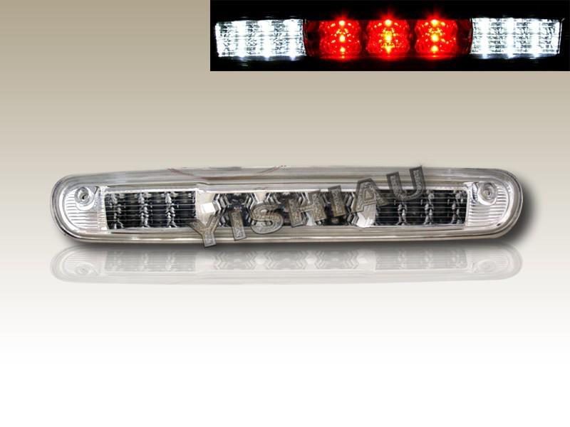 2007-2011 chevy silverado / gmc sierra led 3rd third clear brake light