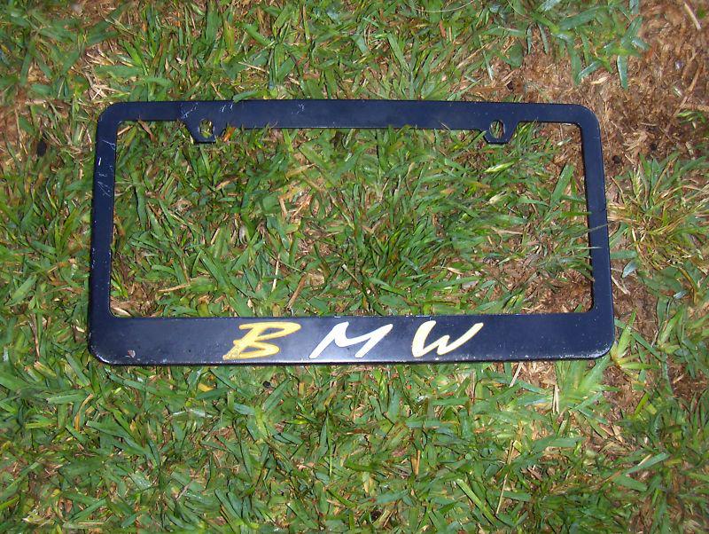 Bmw 633 or 635 license plate frame e24