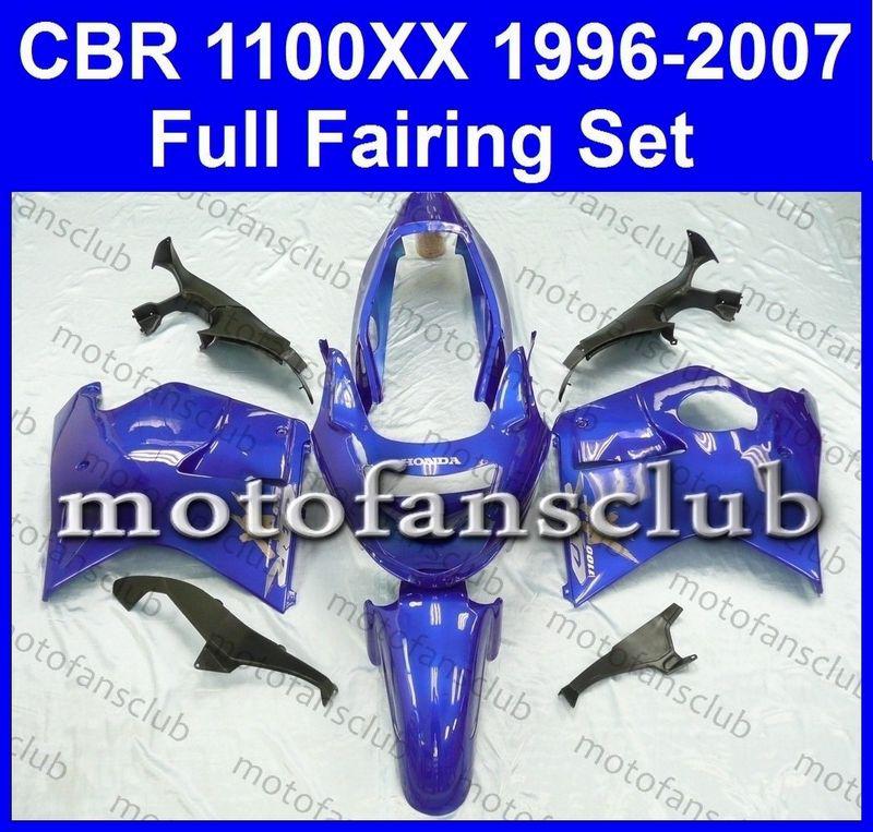 Fit honda cbr1100xx 1100xx super blackbird 1996-2007 96 07 fairing kit #08 b