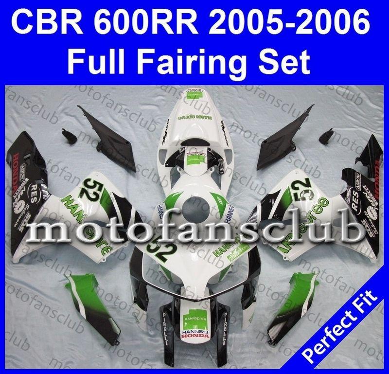 Fit honda cbr600rr 05 06 cbr 600 rr 2005 2006 fairing kit bodywork #40 b