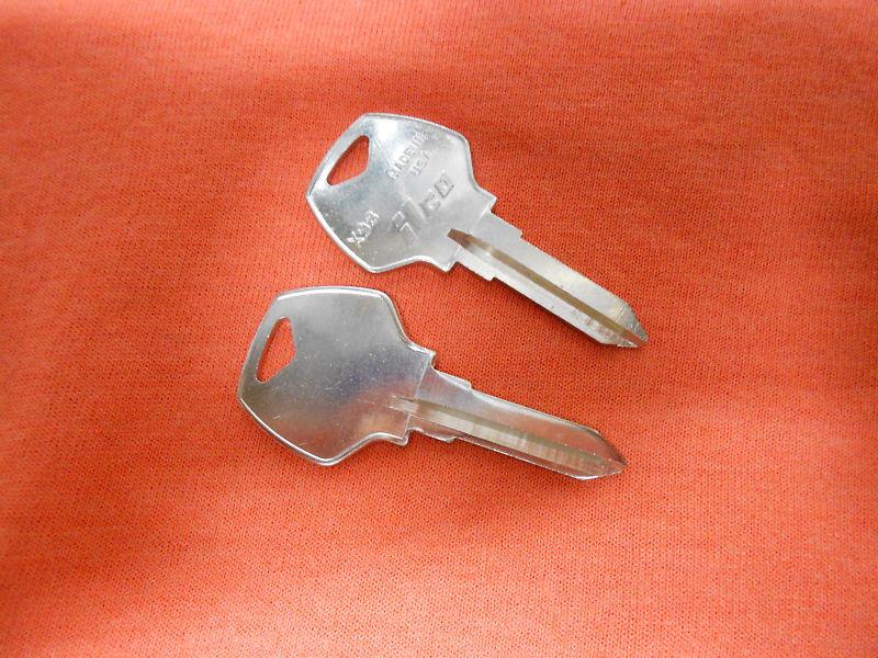 2- harley davidson key blanks  x-98