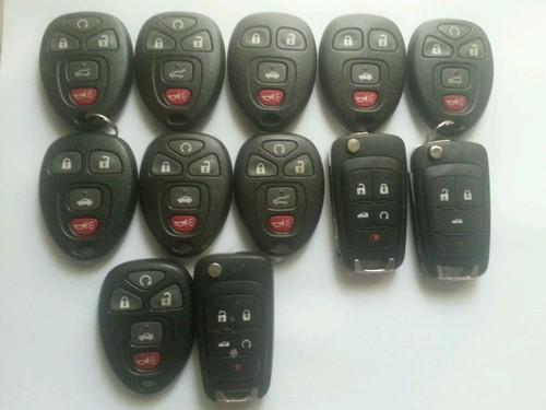 Lot of 12 gm remotes 2012