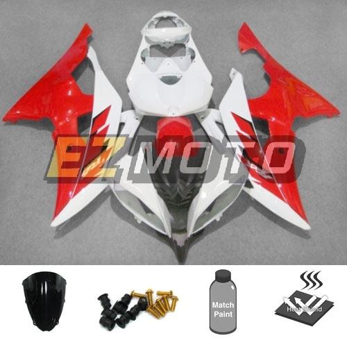 Fairing pack with windscreen bolts for yamaha yzf r6 2008 2009 2010 2011 2012 an