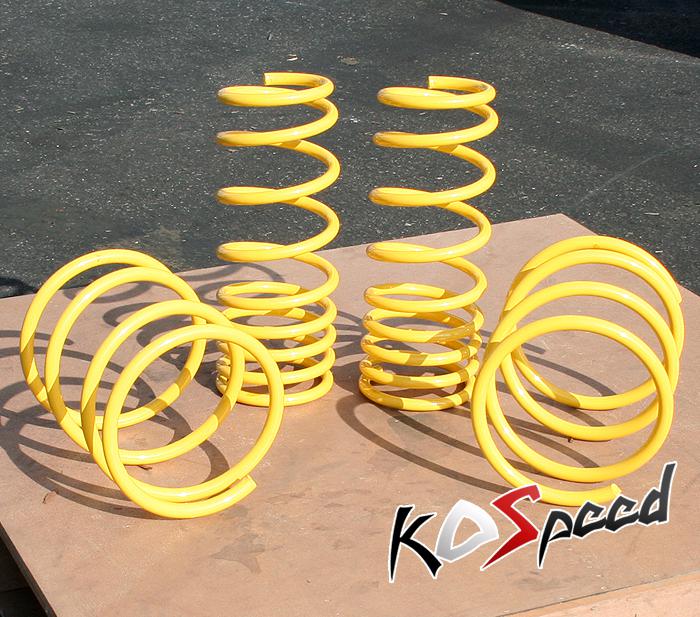 Dna yellow suspension lowering spring/springs 95-98 240sx s14 silvia ka24 ka24de