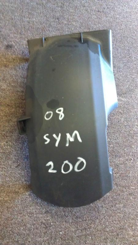 Used factory oem under cover black sym hd200 2008