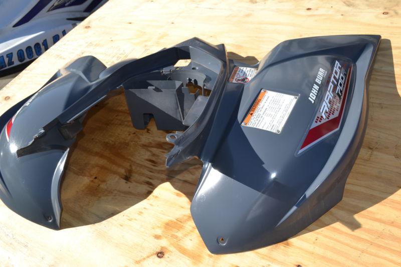 Yamaha raptor 700r grey rear plastic oem