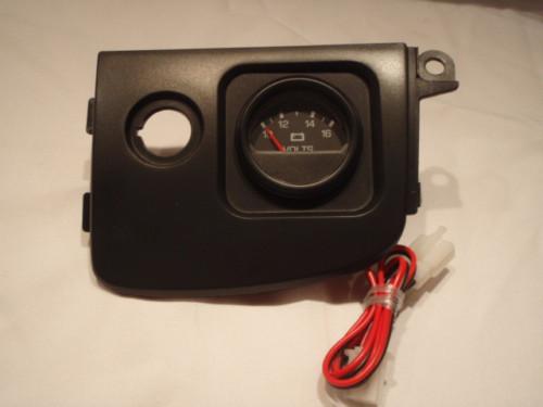 Goldwing gl1800 2" diameter anolog volt meter-w-panel (ec04109)