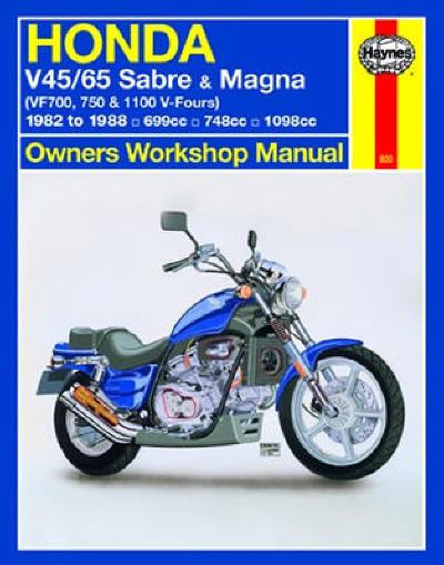 1982-1988 honda magna sabre vf 750 1100 repair manual