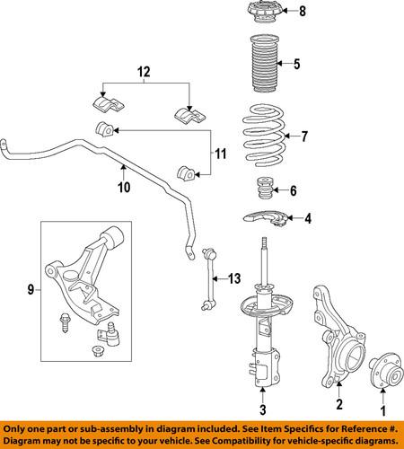 Gm oem 95934239 steering knuckle