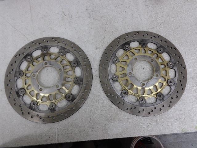 2005 triumph sprint 1050 front rotors discs