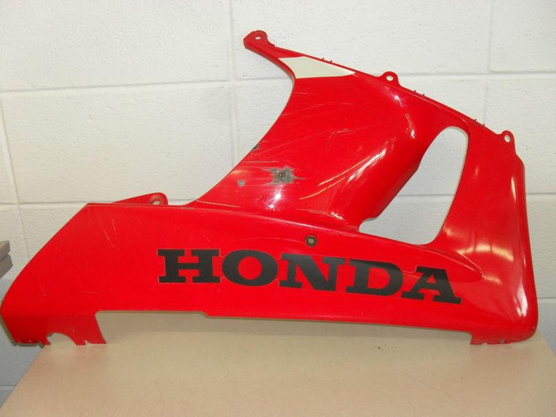 2000 honda cbr929 lower fairing - red color 