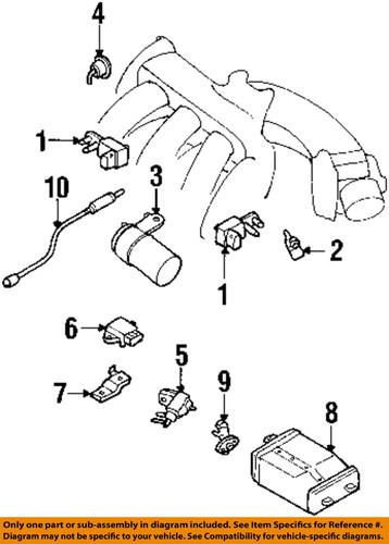 Nissan oem 149355m00b vapor canister purge solenoid