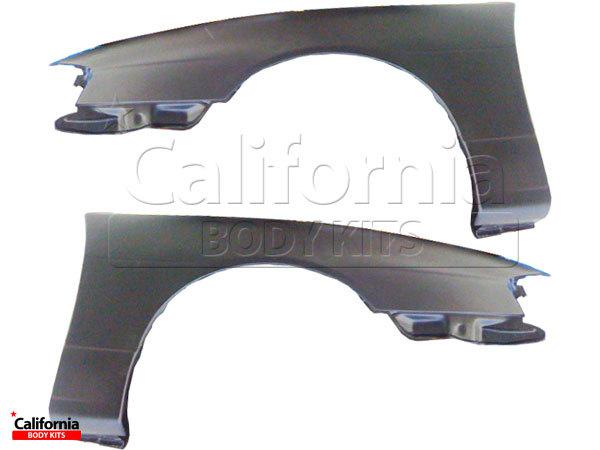 Cbk frp wyok s13.4 conversion fenders (front) nissan 240sx 89-94 ships from us