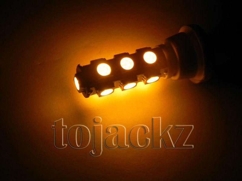 4x yellow t10 5050 13smd led car side wedge light bulb lamp 168 501 w5w#a029