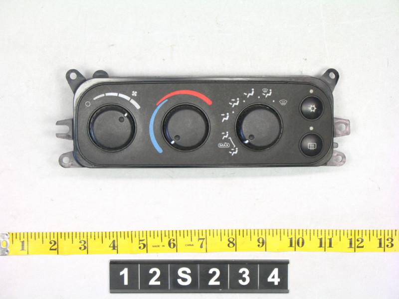 02 ram 1500 temperature climate control ac heat unit panel switch 12s234