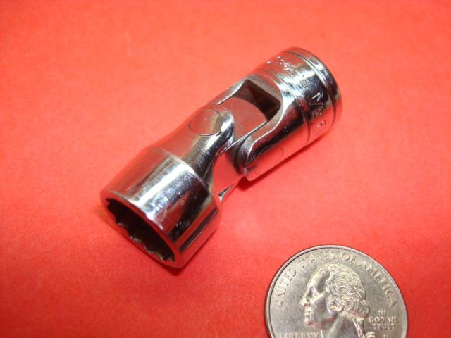 Snap on tools 3/8" drive 1/2 inch shallow 12 point universal socket part # fu16a