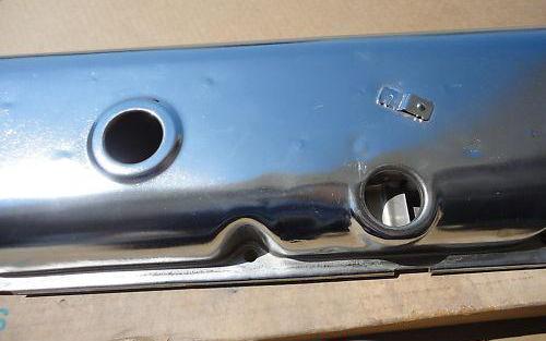 Oem vintage nos big block chrome valve cover 396, 427