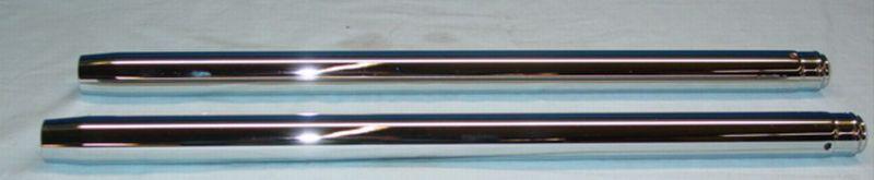 Custom  cycle chrome fork tubes for harley