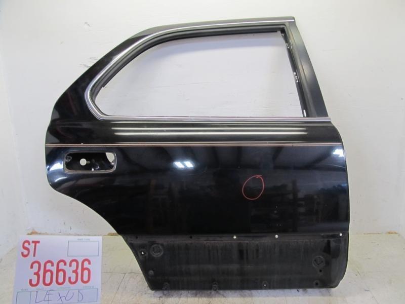 90 91 92 93 94 lexus ls400 right passenger rear door shell panel oem black dings