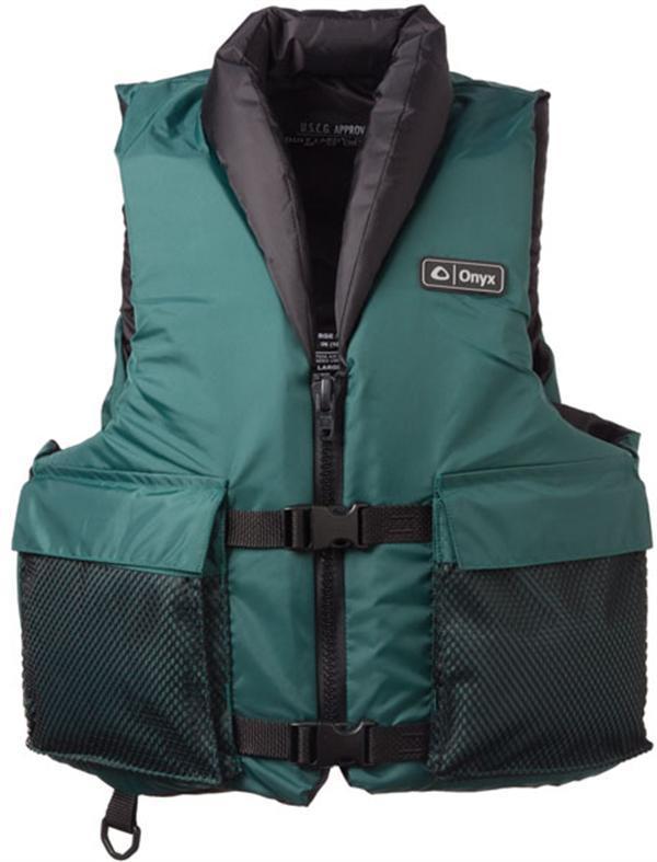 Full throttle large extra large elite vest hunter green 3672-0030