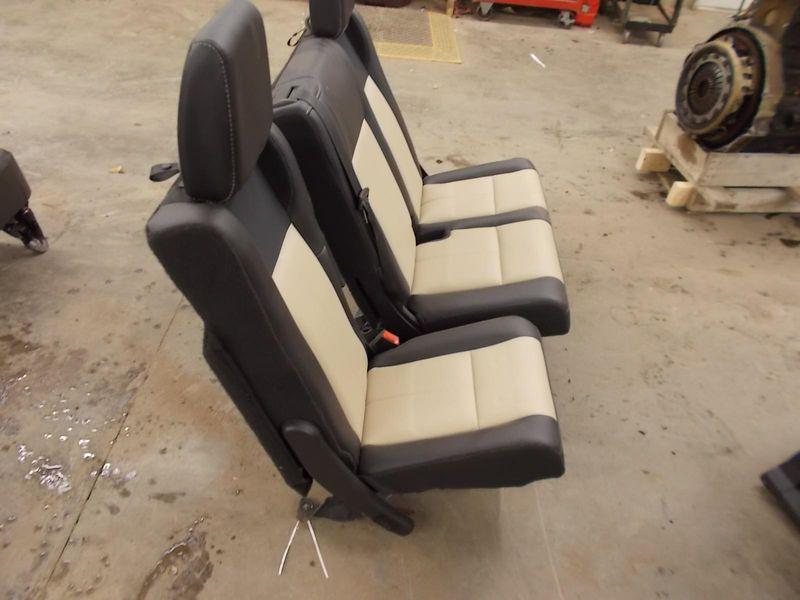 Ford expedition 2nd seat rear seat  2007 black/tan colored set of 3