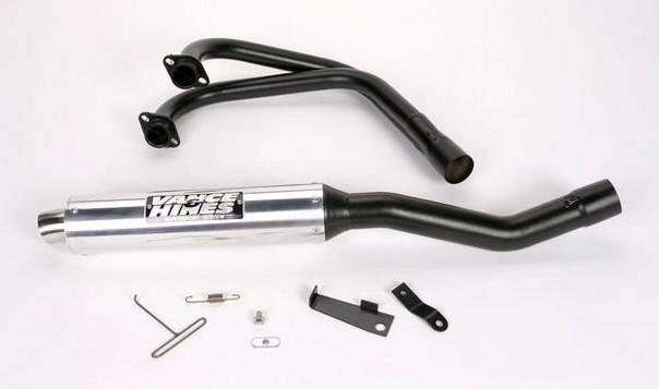 Vance & hines supersport exhaust full system stainless for kaw ninja 500r 87-04