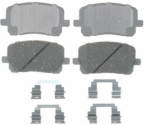 Acdelco advantage 14d923ch brake pad or shoe, front-ceramic brake pad