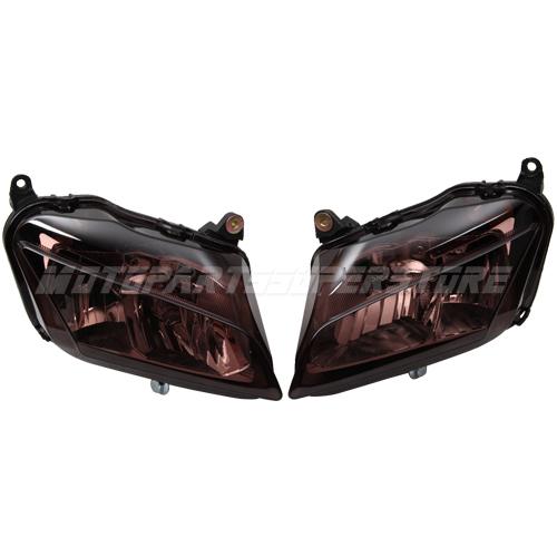 Smoke headlight head light for honda cbr 600 rr cbr600rr 07 08 09 10 11